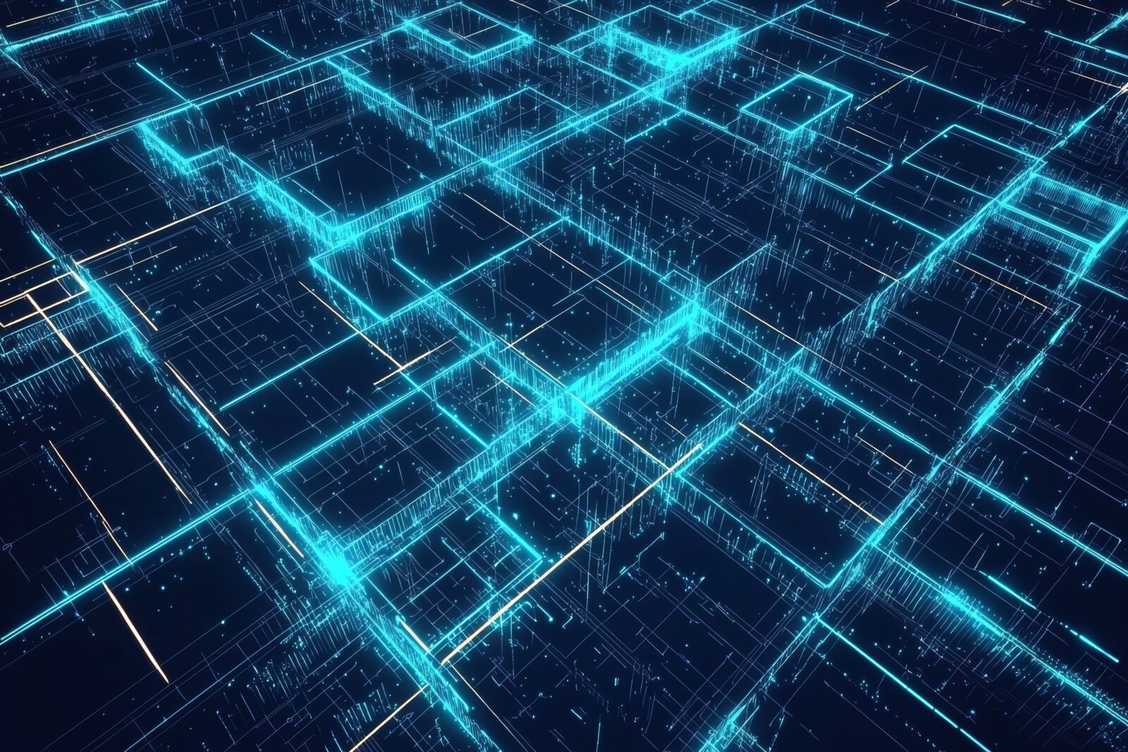 The blue cyber electronic glowing digital texture background illustration has a beautiful artistic feel to it
